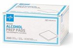 Medline Sterile Alcohol Prep Pads, Medium Size
