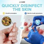 JJ CARE Large Alcohol Prep Pads, 70% Isopropyl