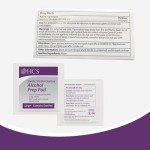 Large Sterile Alcohol Prep Pads - 1000 Count
