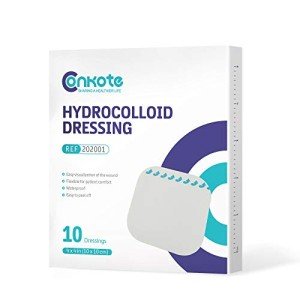 Conkote Hydrocolloid Sterile Wound Dressings Box of 10