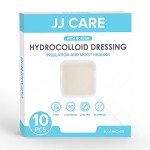 JJ CARE Hydrocolloid Dressing 4x4 - Pack of 10