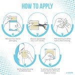 JJ CARE Hydrocolloid Dressing 4x4 - Pack of 10