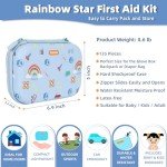 RAINLOS Mini Portable First Aid Kit for Travel