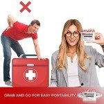 Compact First Aid Kit - 10 Pack Essentials