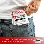 Compact First Aid Kit - 10 Pack Essentials