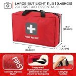 Comprehensive 291-Piece Emergency First Aid Kit