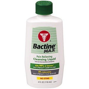 Bactine MAX Pain Relieving Cleansing Liquid 4 oz