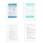 First Aid Kit Refill Pack for Travel