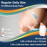 Hysimedy Extra Large Silicone Bandages for Sensitive Skin