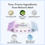 Nurture XL Alcohol-Free Antibacterial Wipes - 100 Count