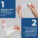 Premium Lint-Free 2" Gauze Rolls - 24 Pack