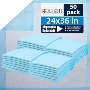 Absorbent Disposable Underpads for Incontinence Care