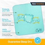 IMPROVIA® Heavy Absorbency Washable Underpads - 4 Pack
