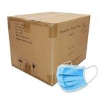 Bitybean 2000 Blue Disposable Face Masks 2,000 Protective 3-Ply Breathable Comfortable Nose/Mouth Coverings for Home & Office | Elastic Ear Loop 3-Layer Safety Shield for Adults/Kids. On the go