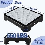 Heavy Duty Non-Slip Step Stool for Adults