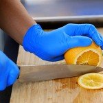 PEIPU Large Nitrile Exam Gloves, 100 Pack