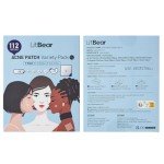 LitBear Large Hydrocolloid Pimple Patches - 112 Count