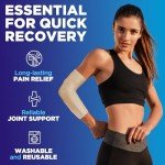 Premium 4” Elastic Compression Bandage Wrap (2pk)