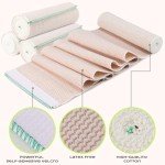 5 Rolls Large Elastic Bandage Wraps - 6 Inch