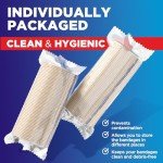 Premium 4” Elastic Compression Bandage Wrap (2pk)