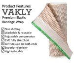 Self-Closure Elastic Bandage Wraps - Pack of 10