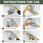 Rehcull 6" Israeli Hemostatic Compression Bandages, 5 Pack