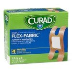 Curad Fabric Knuckle Bandages, 100-Pack
