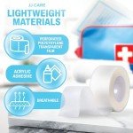 JJ CARE Clear Surgical Tape - 12 Rolls