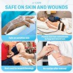 JJ CARE Clear Surgical Tape - 12 Rolls