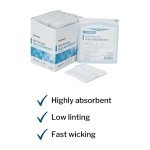 McKesson High Absorbency Split Sponges, Sterile Dressings