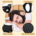 Adjustable Chin Strap Anti-Snoring Solution for Sleep