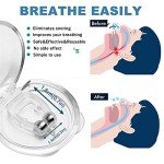8-Pack Silicone Magnetic Anti-Snoring Nose Clips