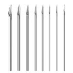 Mixed Stainless Steel Piercing Needles - 40PCS