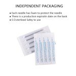Mixed Stainless Steel Piercing Needles - 40PCS
