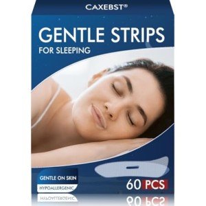 Gentle Hypoallergenic Transparent Tape - 60 Pcs