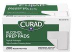 Curad Medium Alcohol Disinfectant Prep Pads, 200 Count