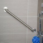 16" Stainless Steel Bathroom Safety Grab Bar