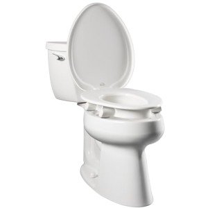 Bemis 3" Raised Toilet Seat for Seniors