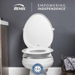 Bemis 3" Raised Toilet Seat for Seniors
