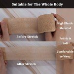 24 Pack Breathable Self-Adherent Cohesive Bandage Wrap