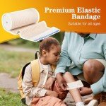 Premium 4" Elastic Bandage Wrap - Multiple Packs