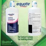 Equate Saline Solution 12 FL OZ Bottle