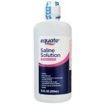 Equate Saline Solution 12 FL OZ Bottle