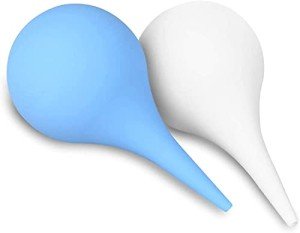 2 Pack Rubber Ear Syringe Bulb 60ml