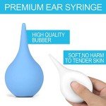2 Pack Rubber Ear Syringe Bulb 60ml