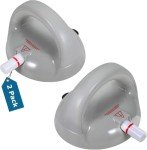 Glow-in-the-Dark Suction Shower Grab Bars - 2 Pack