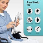 12-Inch Suction Cup Shower Grab Bar for Safety