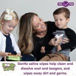 Boogie Saline Nose Wipes for Baby & Kids