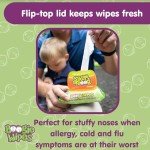 Boogie Saline Nose Wipes for Baby & Kids