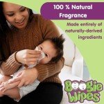 Boogie Saline Nose Wipes for Baby & Kids
